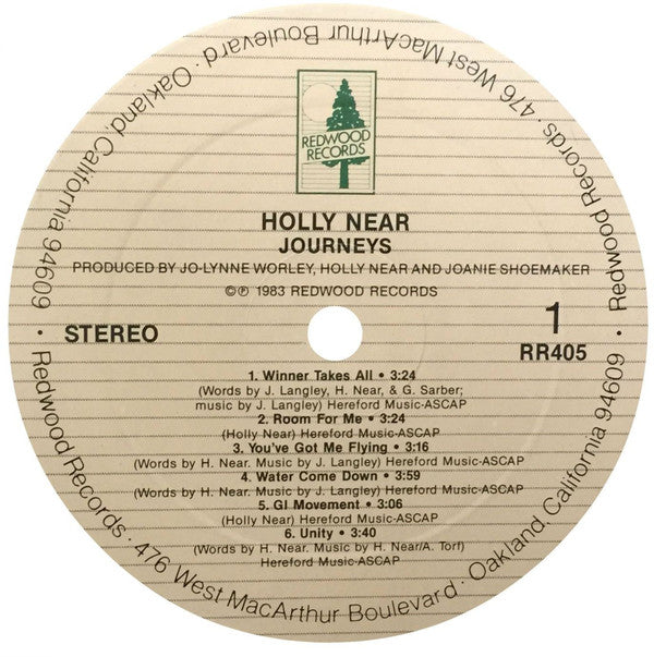 Holly Near : Journeys (LP, Album, Comp)