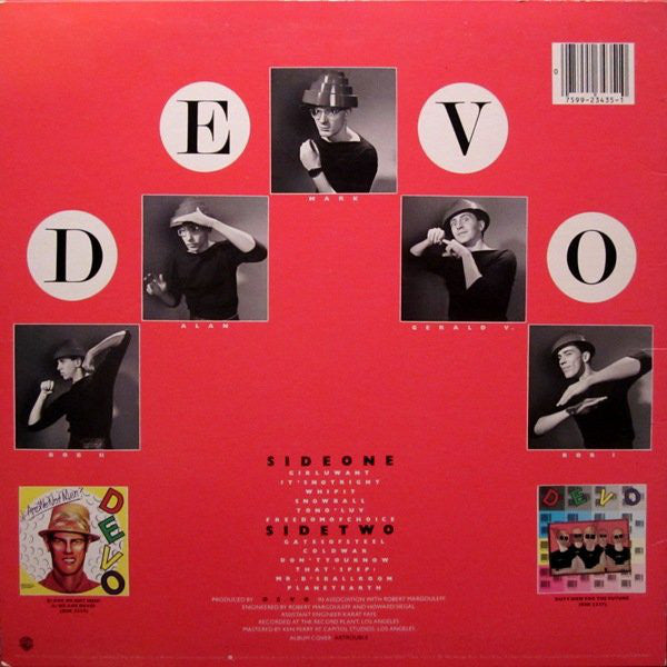 Devo : Freedom Of Choice (LP, Album, Win)