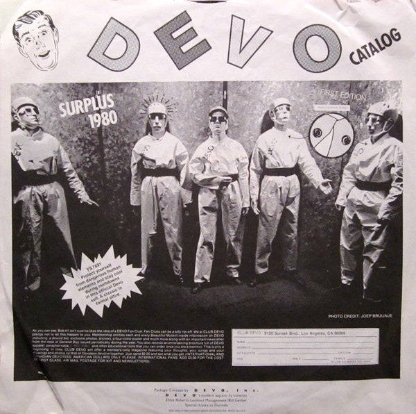 Devo : Freedom Of Choice (LP, Album, Win)