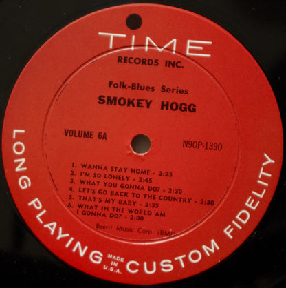 Smokey Hogg : Blues Folk Series Volume 6 (LP)