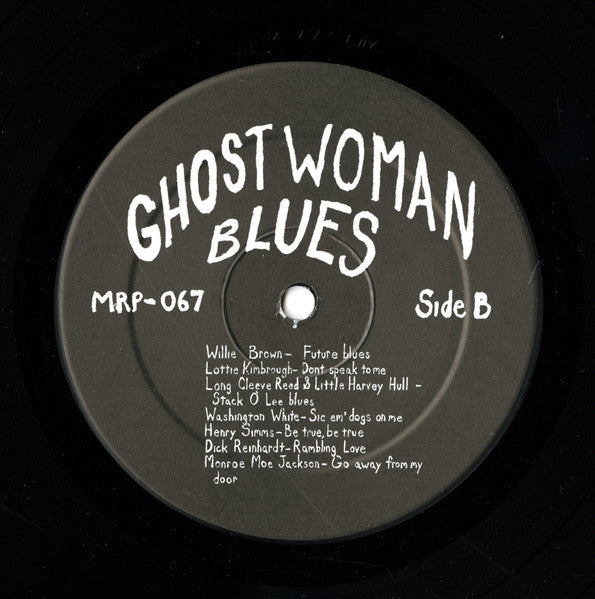 Various : Ghost Woman Blues : Country Blues 1927-1952 (LP, Comp)