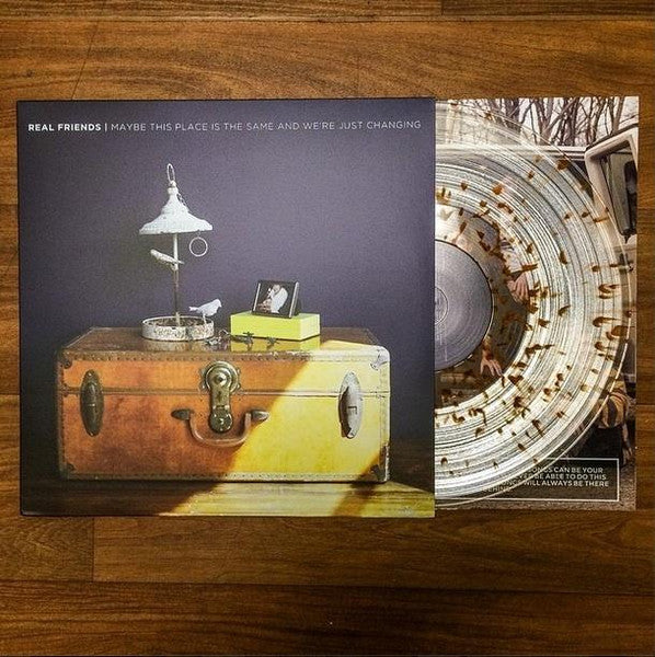 Real Friends : Maybe This Place Is The Same And We're Just Changing (LP, Album, Cle)