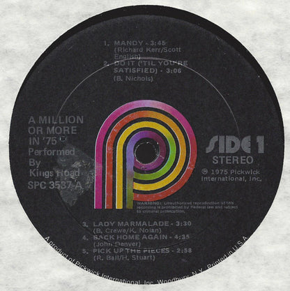 Kings Road : Million Or More! '75  (LP)