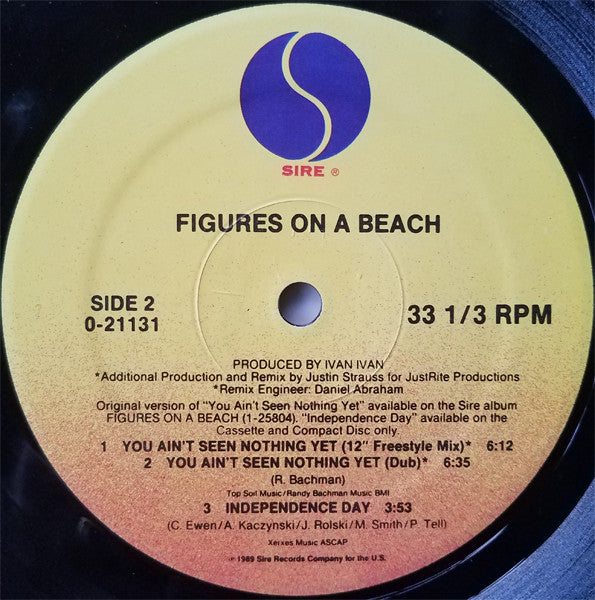 Figures On A Beach : You Ain't Seen Nothing Yet (12", Single)