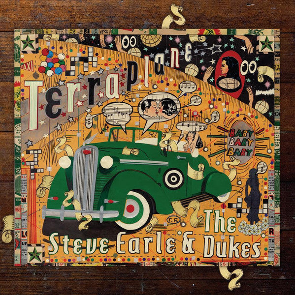 Steve Earle & The Dukes : Terraplane (LP, Album, Ltd, 180)