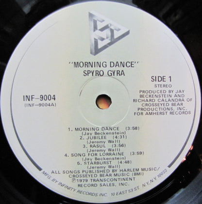 Spyro Gyra : Morning Dance (LP, Album, Glo)