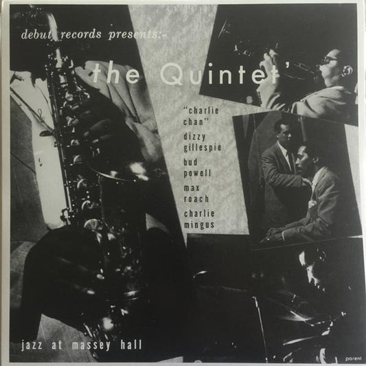 The Quintet : Jazz At Massey Hall (LP, Album, Ltd, RE, Cle)
