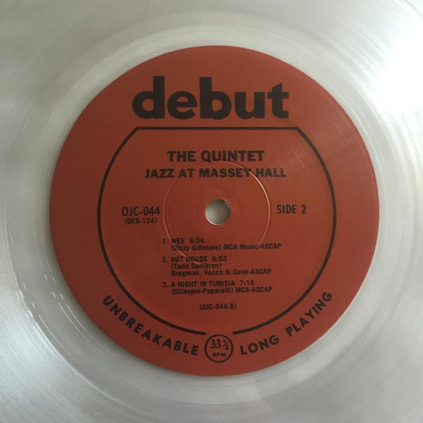 The Quintet : Jazz At Massey Hall (LP, Album, Ltd, RE, Cle)