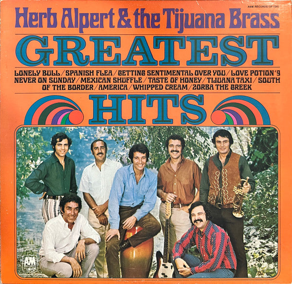 Herb Alpert & The Tijuana Brass : Greatest Hits (LP, Comp, Club, RE, RCA)