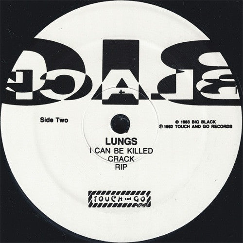 Big Black : Lungs (12", EP, RE, RP)