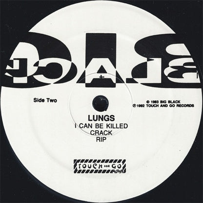 Big Black : Lungs (12", EP, RE, RP)