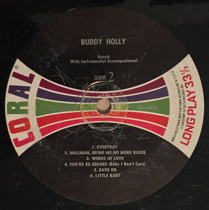 Buddy Holly : Buddy Holly (LP, Album, RE)