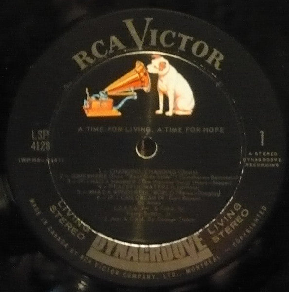 Ed Ames : A Time For Living A Time For Hope (LP)