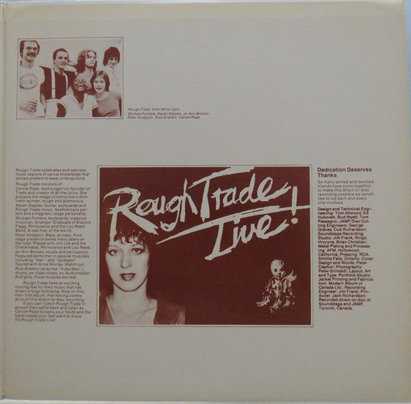 Rough Trade : Rough Trade Live! (LP, Album, Ltd, Num, Die)