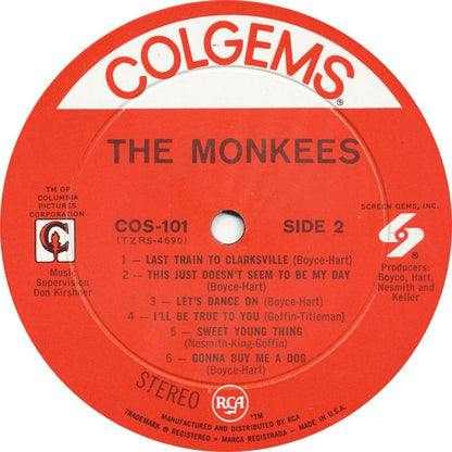 The Monkees : The Monkees (LP, Album, RP)