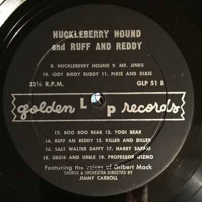 Quick Draw McGraw and Huckleberry Hound : Quick Draw McGraw and Huckleberry Hound (LP, Mono)