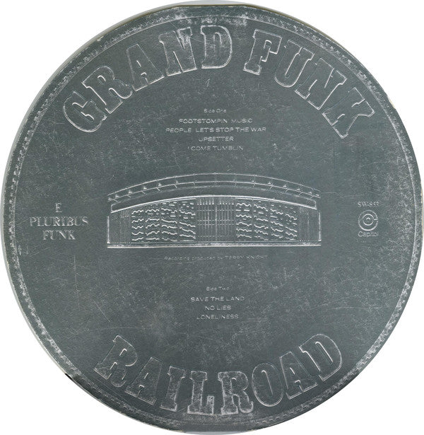 Grand Funk Railroad : E Pluribus Funk (LP, Album, Win)