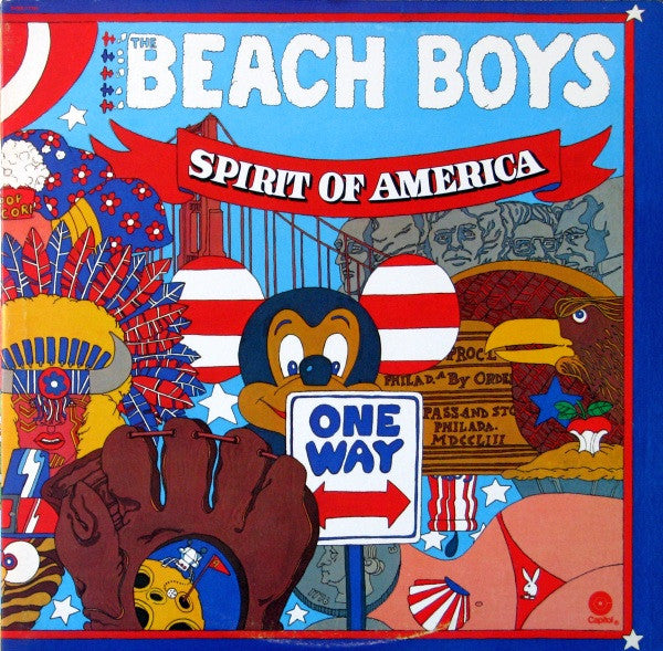 The Beach Boys : Spirit Of America (2xLP, Comp, Win)