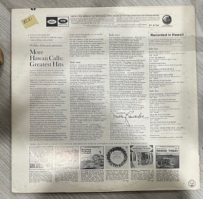 Webley Edwards : More Hawaii Calls: Greatest Hits (LP, Album)