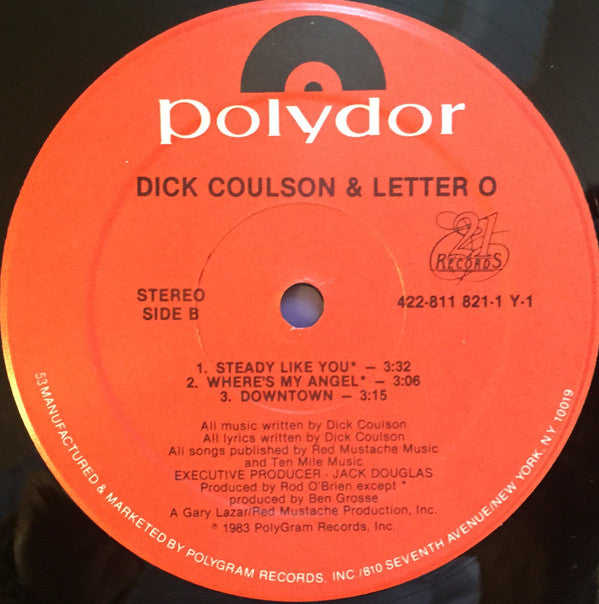 Dick Coulson, Letter O : Dick Coulson & Letter O (12", MiniAlbum)