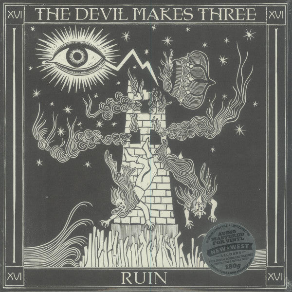 The Devil Makes Three : Redemption & Ruin (LP, Album, Ltd, 180)