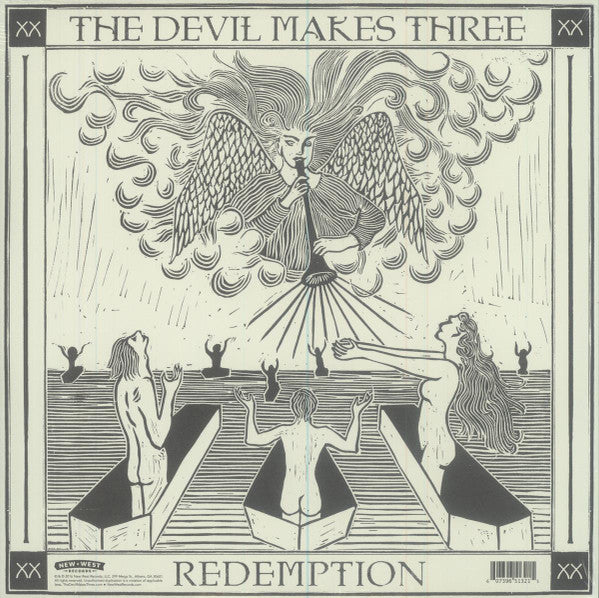 The Devil Makes Three : Redemption & Ruin (LP, Album, Ltd, 180)