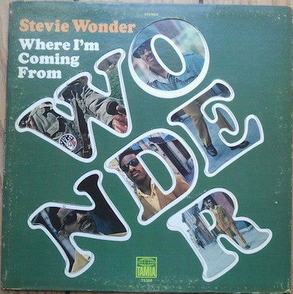 Stevie Wonder : Where I'm Coming From (LP, Album, Fol)