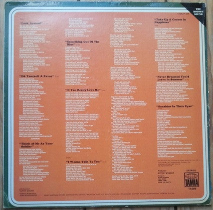 Stevie Wonder : Where I'm Coming From (LP, Album, Fol)