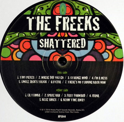 The Freeks : Shattered  (LP, Album)