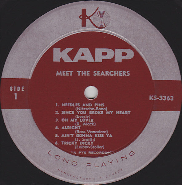 The Searchers : Meet The Searchers (LP, Album)