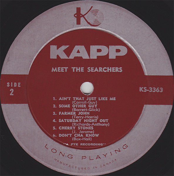 The Searchers : Meet The Searchers (LP, Album)