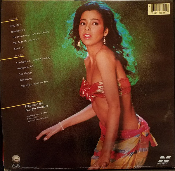 Irene Cara : What A Feelin' (LP, Album, Win)